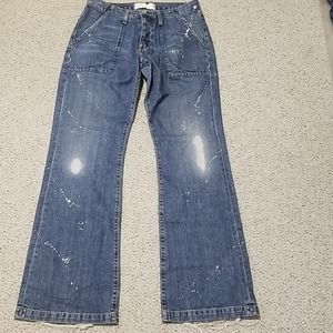 Paper Denim & Cloth Splatted Destructive Jeans, 32